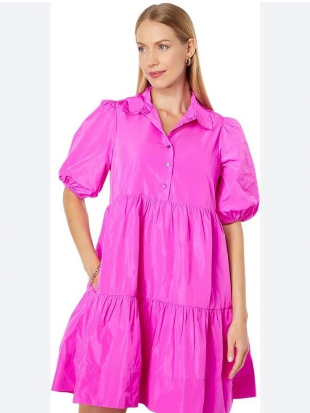 Lilly Pulitzer Crissa Short Sleeve Oversized Dress SZ Large